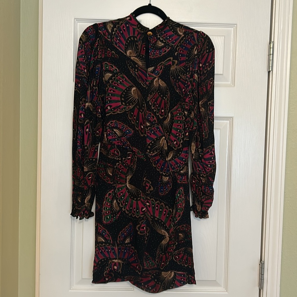 Farm Rio Butterfly Sky Mini Dress - Picture 8 of 14